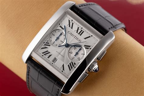 Black Straps Fake Cartier Watches With Silvery Dials | Cheap Cartier ...