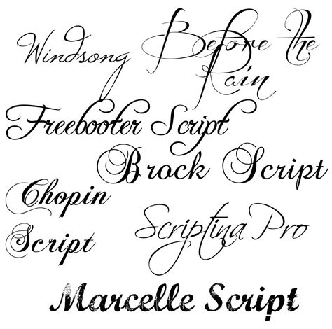 Tattoo Script Writing Alphabet Alphabet Letters In Cursive For ...