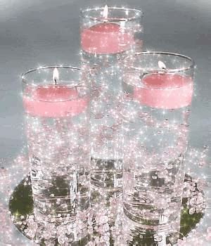 maclisa2's image | Candle wedding centerpieces, Simple candle ...