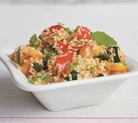 spicy tabbouleh with roasted veg recipe -Taste USA