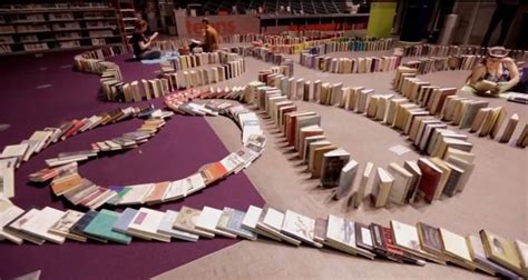 Seattle Public Library breaks world record for longest book domino ...