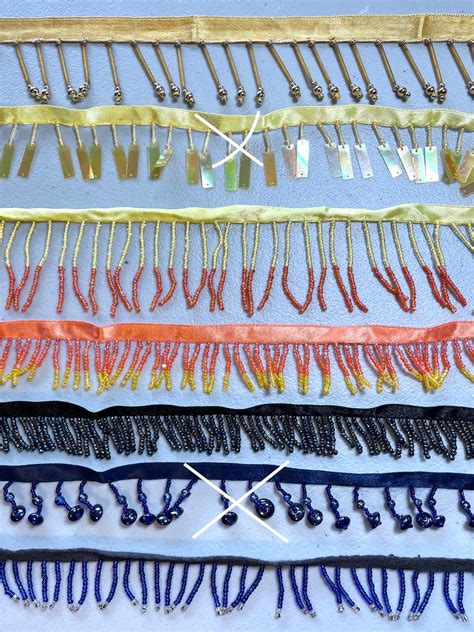 Beaded Fringe Trim Lots Seed Bead Trim Decorative Bead Trim - Etsy