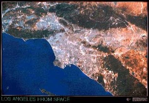 Los Angeles Satellite Map | Maps.com.com