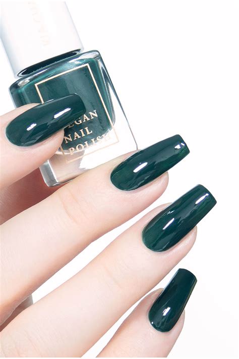 Super Chill | Nail polish, Vegan nail polish, Dark green nail polish