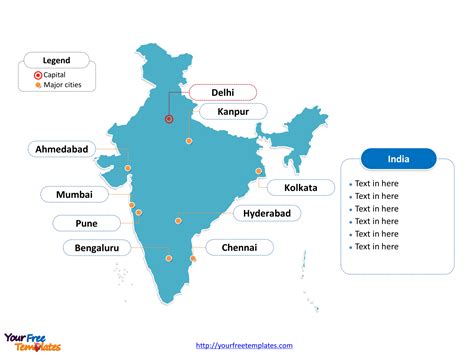 India Map Template