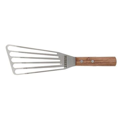 HUBERT® Fish Spatula Stainless Steel with Rosewood Handle - 8"L x 3 1/2 ...