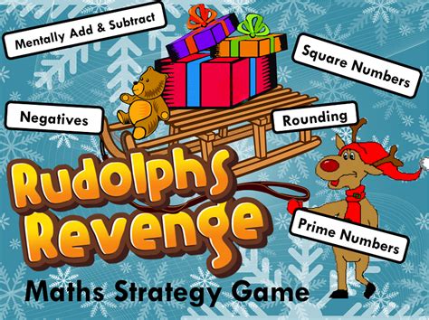 Number Skills Maths Strategy Game - Christmas Edition | Teaching Resources