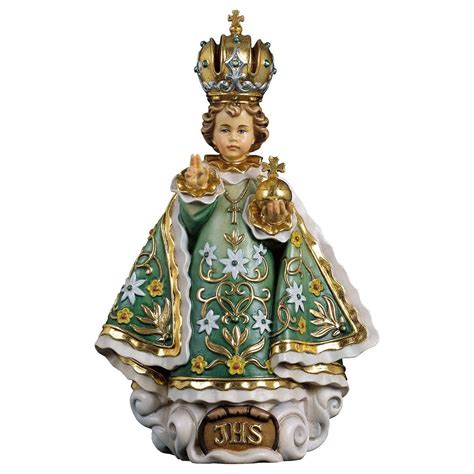 Infant Jesus of Prague statue 30 cm (inches 11,81) in resin ...