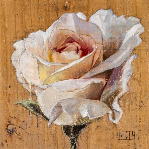 Pink Rose | Oil Painting of Pink Rose Painting by Jacob laCour ...