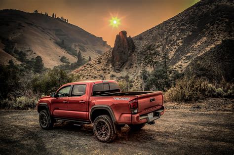 HD wallpaper: road, mountains, Toyota Tacoma | Wallpaper Flare