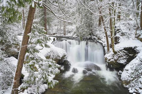 Whatcom Falls Winter Photography - Alan Majchrowicz Photography