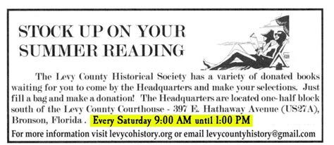 Levy County History | Levy County History