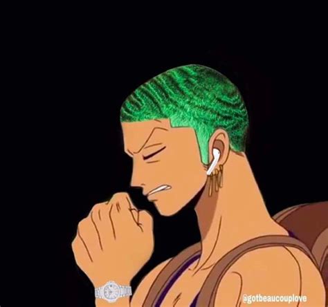 zoro got the icey drip : r/wavyedits