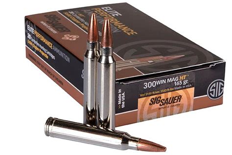 Sig Sauer Adds .300 Win Mag to its All-Copper Ammo Line | Military.com