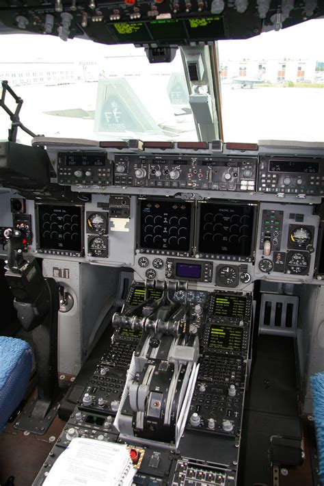 C-17 Cockpit & F-22 Raptors | Mississauga, Ontario, Canada T… | Flickr