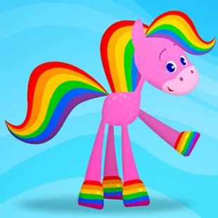 Rainbow Horse | BabyfirstTV Wikia | Fandom