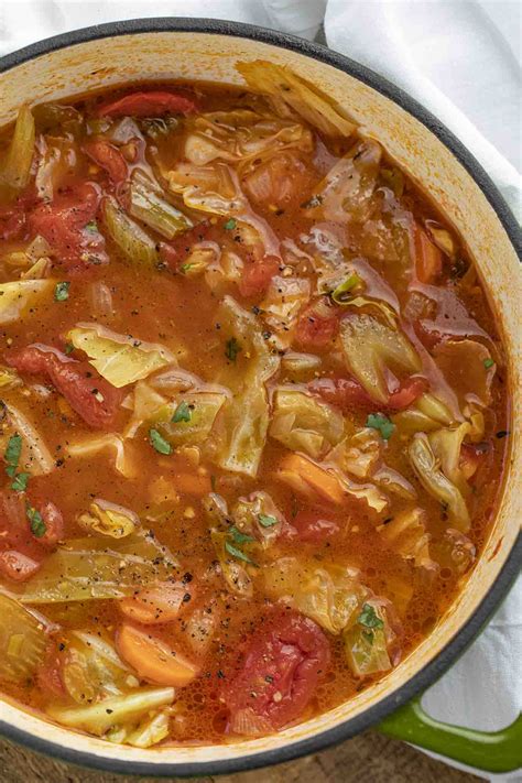 Cabbage Soup Recipe - Dinner, then Dessert