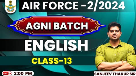 Airforce 2 2024 English Class-13 Airforce 2 2024 |Airforce New Course 2024 Airforce X Y Course ...