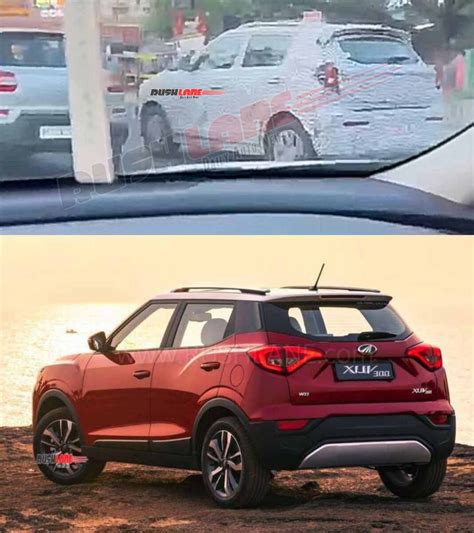 Mahindra XUV300 Facelift Spied - Gets BEV Electric Inspired Front Look