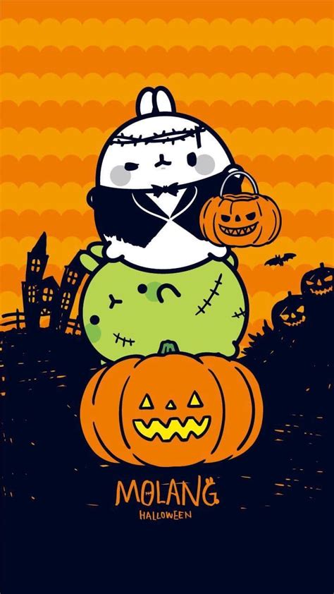 Molang Halloween Wallpapers - Wallpaper Cave