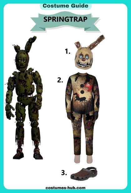 Springtrap Cosplay Costume