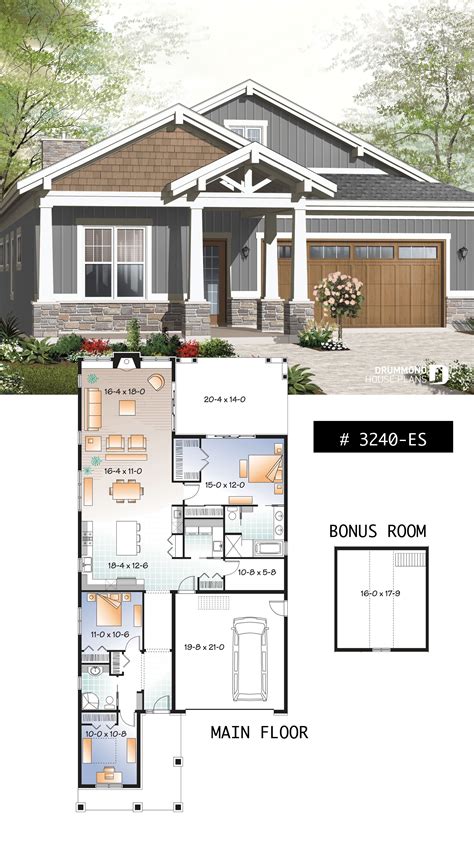 Discover the plan 3240-ES (Northaven) which will please you for its 3 bedrooms and for its ...