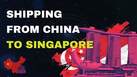 Shipping from China to Singapore : Air & Sea rates and transit time : Q1 2023 - YouTube