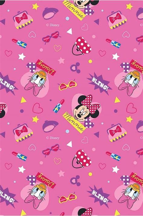 MINNIE AND DAISY | Minnie mouse background, Mickey mouse wallpaper, Pink minnie