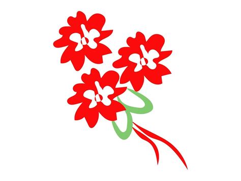 red flower 6635974 Vector Art at Vecteezy