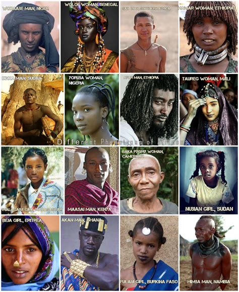 Just some of the many different faces of Africans Sub-saharan African, African Tribes, African ...