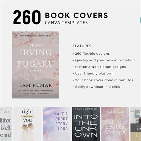 Book Cover Template, Canva Book Cover Template, Book Cover Bundle, Book Cover Art, Book Cover ...