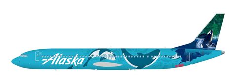 How Boeing Printed Alaska Airlines' New 737 Livery