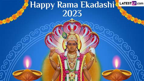 Festivals & Events News | Share Happy Rama Ekadashi 2023 WhatsApp ...