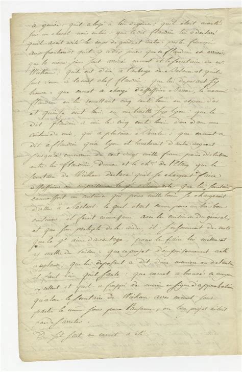 Lot - 1797 Napoleon Bonaparte assassination attempt transcript