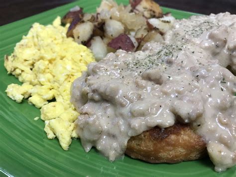 Biscuits & Sausage Gravy - Breakfast - The Main Street Station - Brunch Restaurant in Plymouth, NH