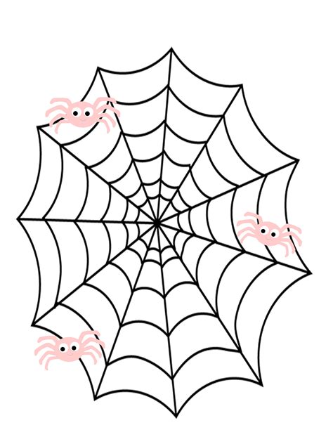 Pin the Spider on the Web Free Printable Halloween