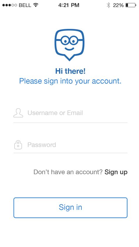 Edmodo Login by Harvey Lorimer on Dribbble