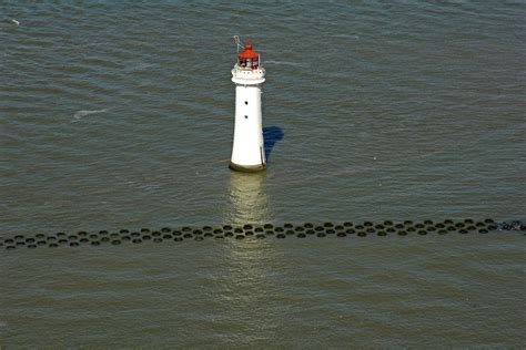 New Brighton Lighthouse in New Brighton, GB, United Kingdom ...