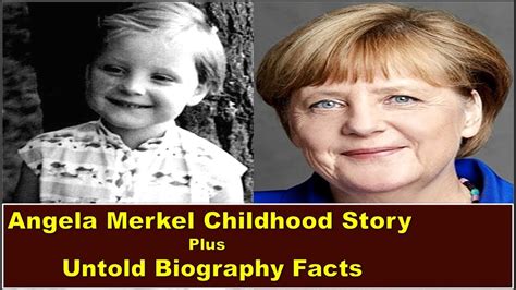 Angela Merkel Childhood Story Plus Untold Biography Facts - YouTube