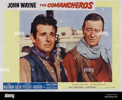 THE COMANCHEROS (1961) JOHN WAYNE MICHAEL CURTIZ (DIR) 001 Stock Photo ...