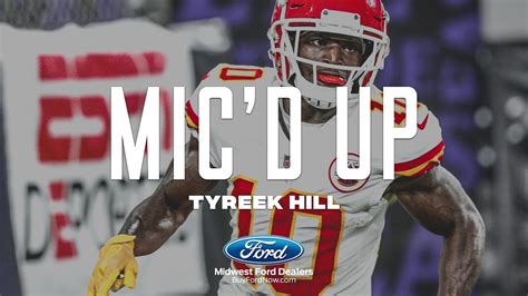 Tyreek Hill Mic'd Up: "Throw Me Up Man!" | Week 3 vs. Baltimore Ravens ...