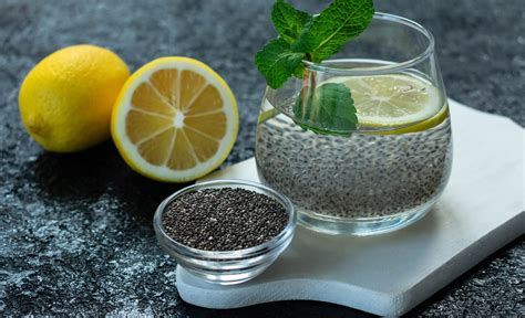 Internal Shower Drink: Benefits Of Chia Seeds, Lemon Water, 59% OFF