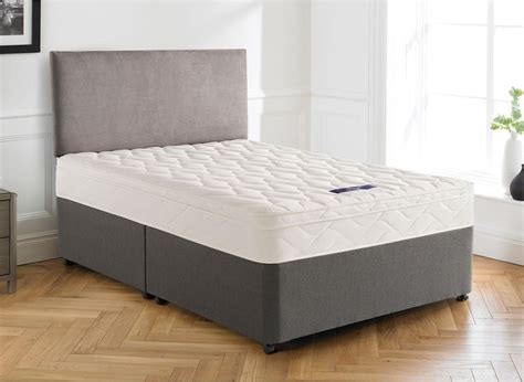 Silentnight Westland Open Spring Divan Bed - Medium Firm Single Divan Beds, Body Molding ...