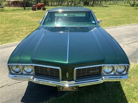 1970 Oldsmobile Cutlass Supreme 70854 Miles Forrest Green Metallic ...