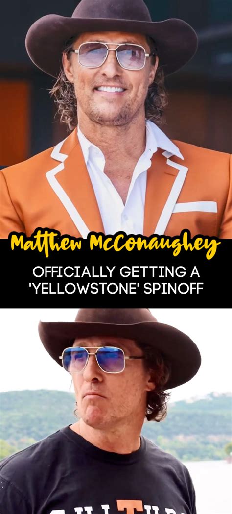 Matthew McConaughey Is Officially Going To Star In A 'Yellowstone ...