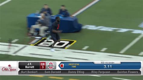 NFL Combine 40-Yard Dash Times: Quarterbacks - The Spun