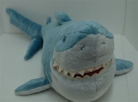 Finding Nemo BRUCE Shark PUPPET Plush Disney Store Stuffed Toy 22" | Shark puppet, Disney ...