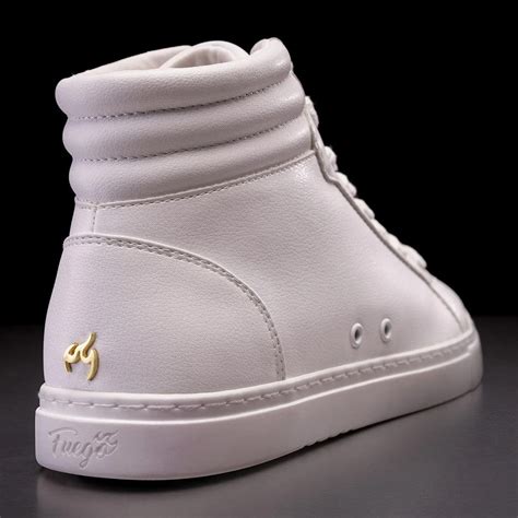 Fuego Unisex High-Top Dance Sneakers White