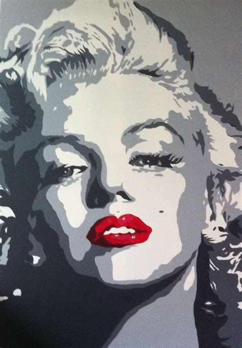 Pin by Mandy Goosens on Locale Schilderijen! (schetsen) | Marilyn ...