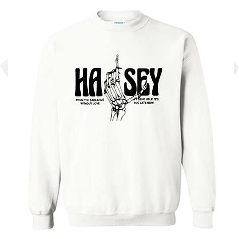 Halsey Merch From The Badlands With Love Halsey Sweatshirt KM ...